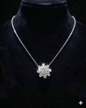 18k Gold & Diamond Infinite Sparkle Necklace (1.49ct)