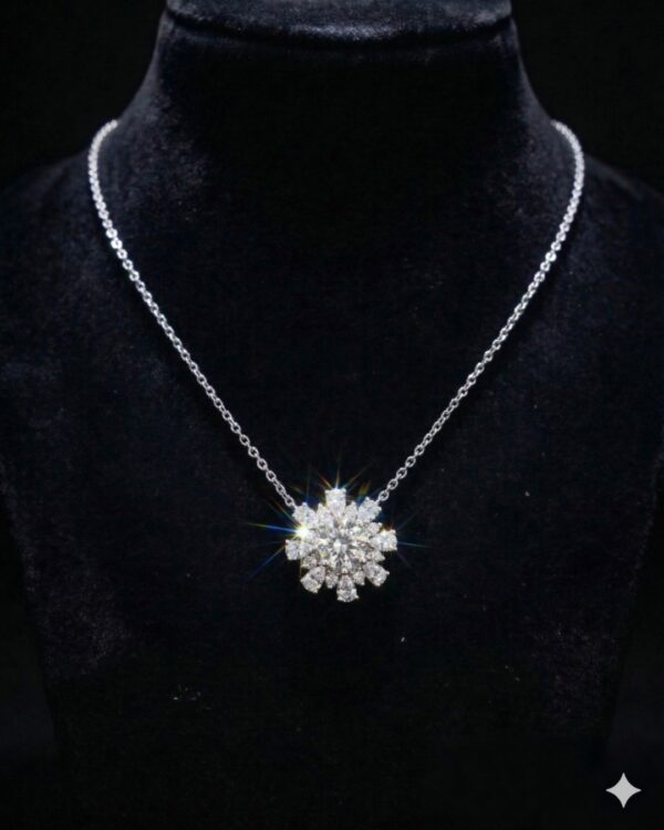 18k Gold & Diamond Infinite Sparkle Necklace (1.49ct)