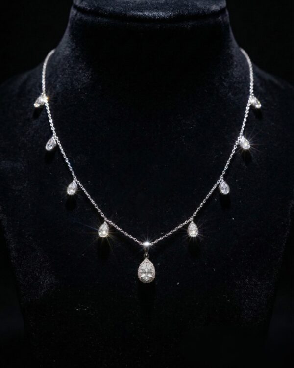 WhatsApp Image 2026-04-02 at 4.28.26 PM Gemini said 18k Gold & Diamond "Apex Aura" Grand Necklace (4.22ct)