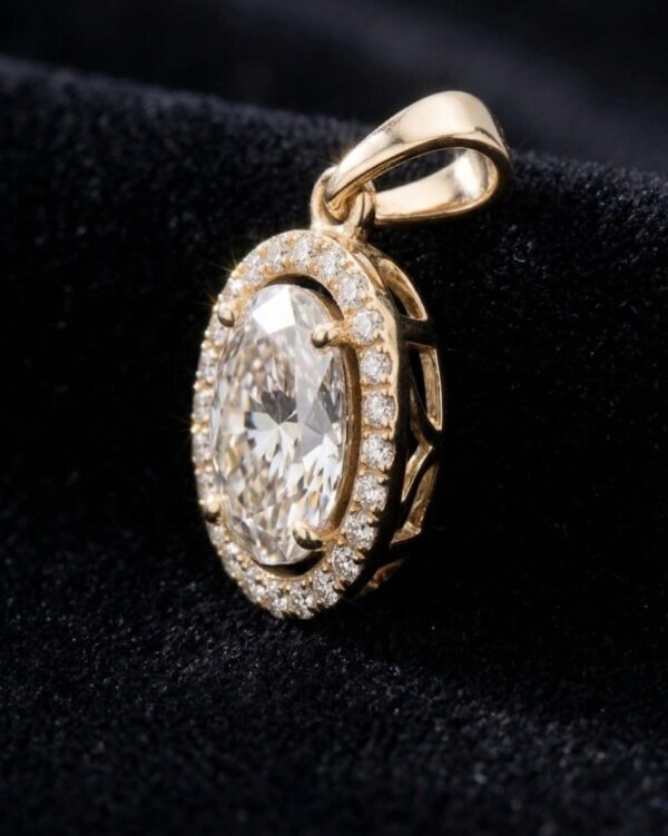 WhatsApp Image 2026-04-03 at 12.32.25 (1) 18K Yellow Gold Diamond Earrings 1.13 Carat | Luxury Fine Jewelry for Women | PEN503