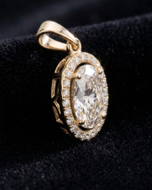 WhatsApp Image 2026-04-03 at 12.32.25 (2) 18K Yellow Gold Diamond Earrings 1.13 Carat | Luxury Fine Jewelry for Women | PEN503