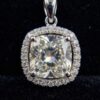 18K White Gold Diamond Earrings 2.05 Carat | Luxury Fine Jewelry for Women | PEN501