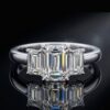White Gold Diamond Ring – 18K Gold, 1.31ct Diamonds
