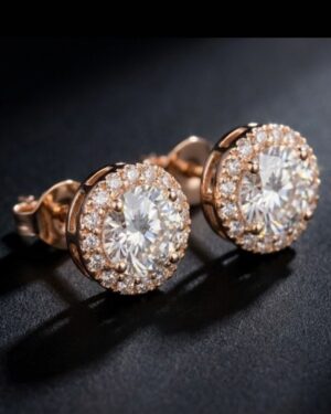 WhatsApp Image 2026-04-03 at 14.28.16 (2) 18K Yellow Gold Diamond Earrings 1.80 Carat | 34-Stone Luxury Statement Earrings for Women | ET204
