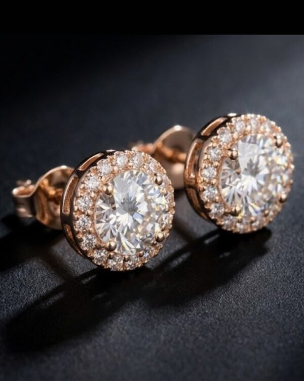 WhatsApp Image 2026-04-03 at 14.28.16 (2) 18K Yellow Gold Diamond Earrings 1.80 Carat | 34-Stone Luxury Statement Earrings for Women | ET204