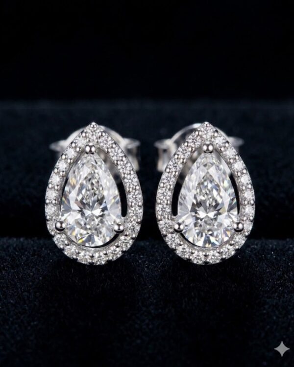 WhatsApp Image 2026-04-03 at 14.32.14 (1) 18K White Gold Diamond Earrings 2.13 Carat | 44-Stone Luxury Statement Earrings for Women | ET203