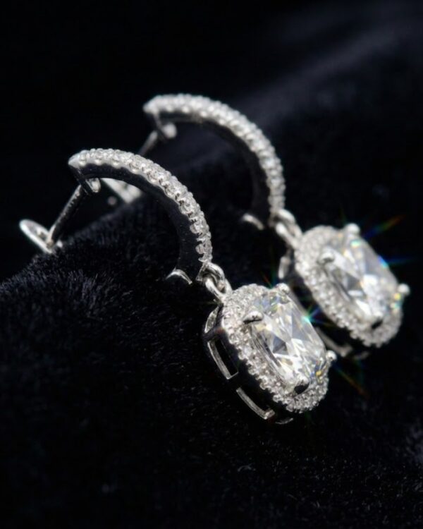 WhatsApp Image 2026-04-03 at 14.32.50 (2) 18K White Gold Diamond Earrings 2.80 Carat | 56-Stone Premium Luxury Statement Earrings for Women | ET205