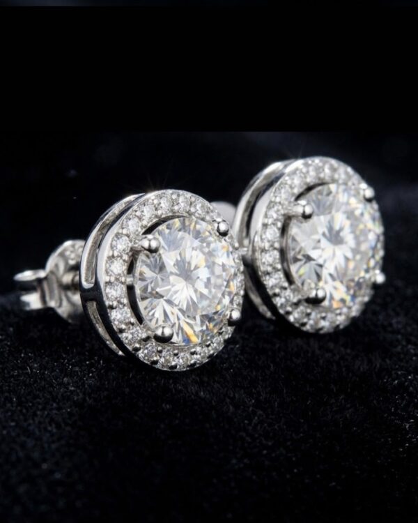 WhatsApp Image 2026-04-03 at 14.35.20 (1) 18K White Gold Diamond Earrings 1.66 Carat | 44-Stone Luxury Elegant Earrings for Women | ET202
