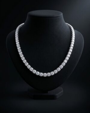 WhatsApp Image 2026-04-04 at 19.03.45 (2) 18K Gold Diamond Necklace 14.41 Carat | 140-Stone Luxury Statement Necklace | NL Collection