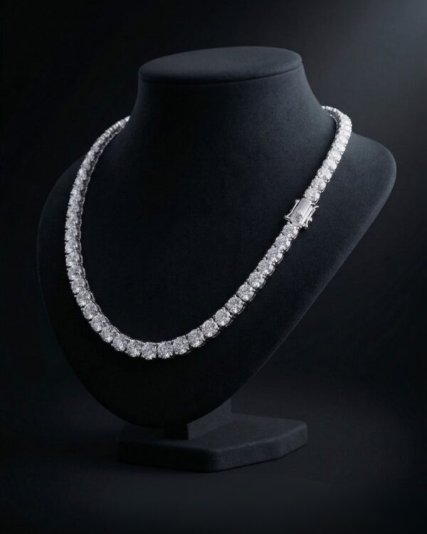 WhatsApp Image 2026-04-04 at 19.03.45 18K Gold Diamond Necklace 14.41 Carat | 140-Stone Luxury Statement Necklace | NL Collection