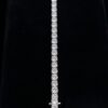 18K Gold Diamond Tennis Bracelet 8.20 Carat | 43-Stone Luxury Bracelet | T.BRA Collection